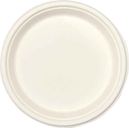 50x 10" Round Plate. Compostable.