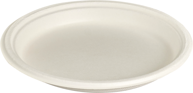 50x 10" Round Plate. Compostable.