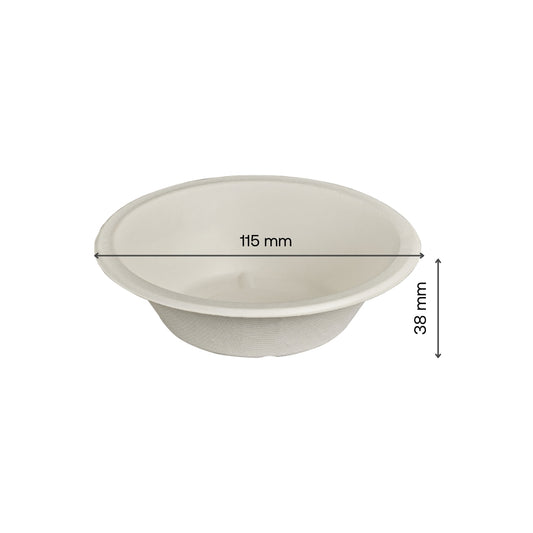 50x 180ml Bowl (Ø 4.5"). Compostable.